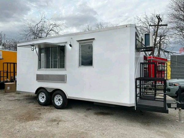 FOOD TRAILER FOR SALE – 8.5 x 18 ft